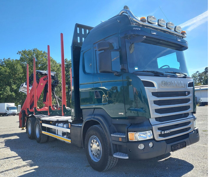 Scania R490 6x4 Euro 6 Kurzholz Palfinger AHK (2) - Miškovežis, Sunkvežimis su kranu: foto 5 Scania R490 6x4 Euro 6 Kurzholz Palfinger AHK (2) - Miškovežis, Sunkvežimis su kranu: foto 5