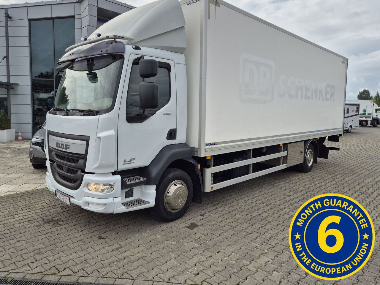 DAF LF 250 FA / 3 Seats / Works Great - Furgonas sunkvežimis: foto 1 DAF LF 250 FA / 3 Seats / Works Great - Furgonas sunkvežimis: foto 1