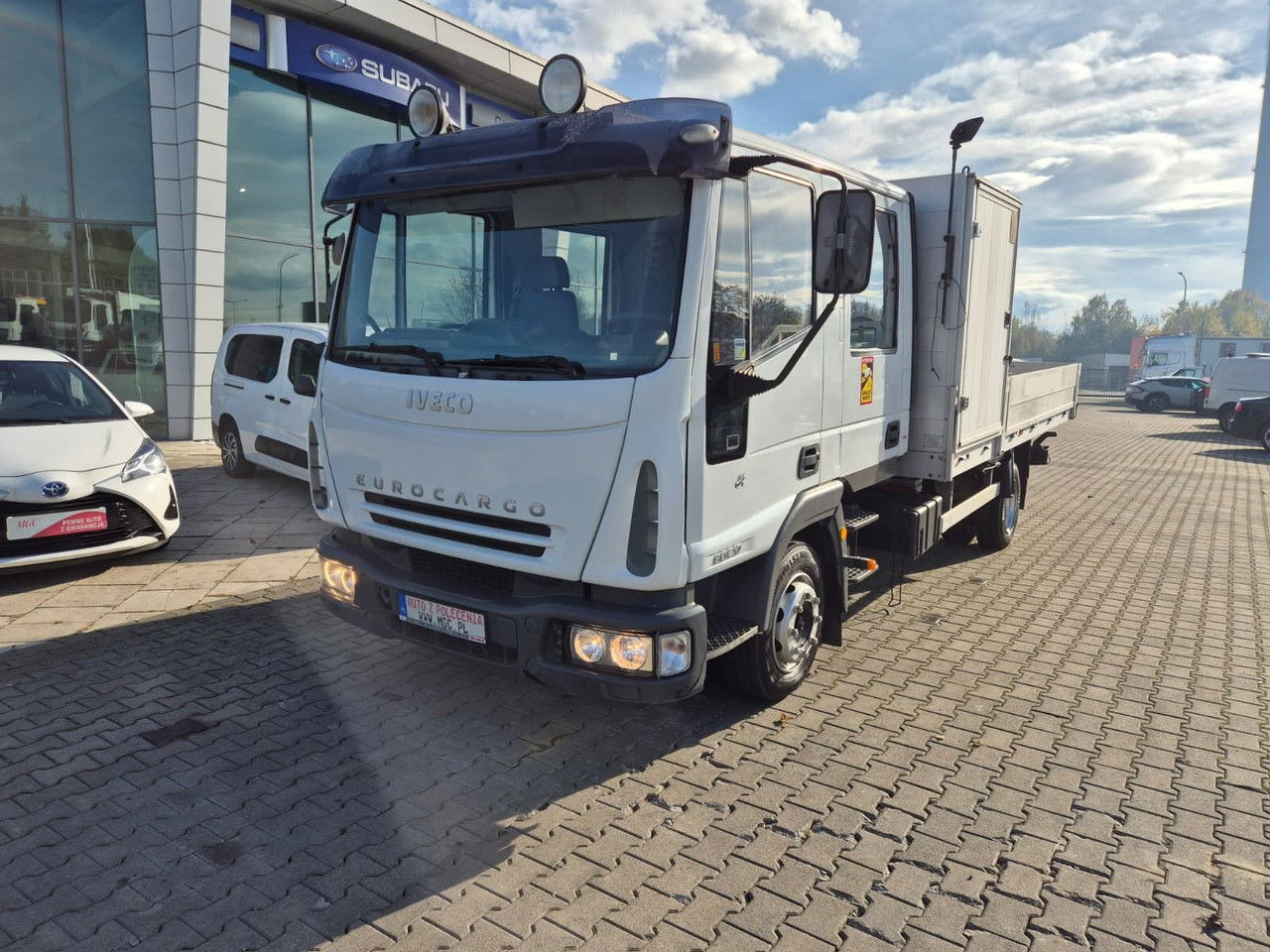 Iveco Eurocargo ML80E17 / 6 Seats / Serviced / 1 Owner - Platforminis/ Bortinis sunkvežimis, Sunkvežimis su kranu: foto 2 Iveco Eurocargo ML80E17 / 6 Seats / Serviced / 1 Owner - Platforminis/ Bortinis sunkvežimis, Sunkvežimis su kranu: foto 2