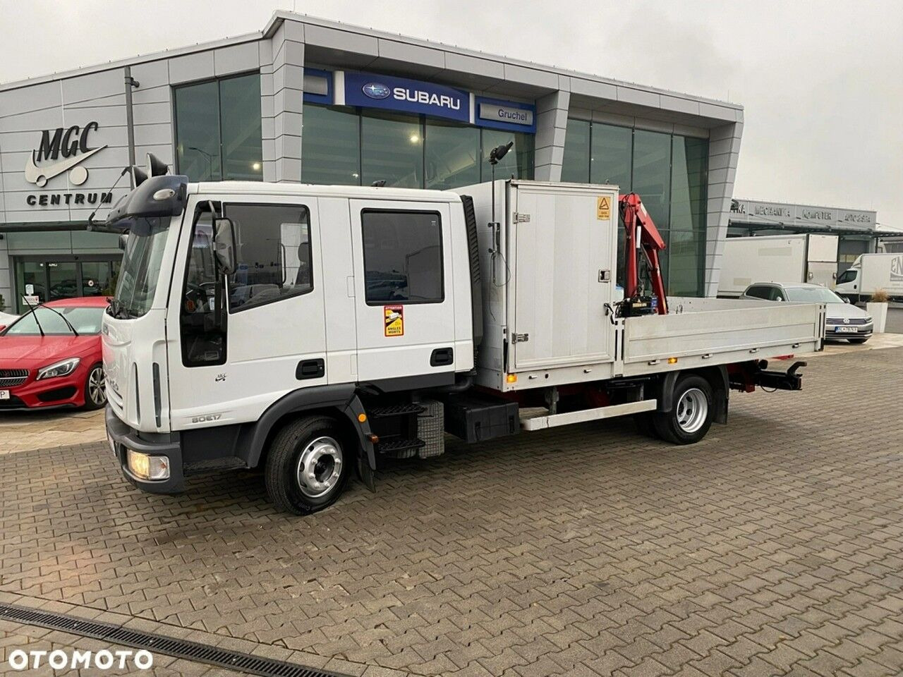 Iveco Eurocargo ML80E17 / HDS HMF / 1 Owner / Doka - Platforminis/ Bortinis sunkvežimis, Sunkvežimis su kranu: foto 3 Iveco Eurocargo ML80E17 / HDS HMF / 1 Owner / Doka - Platforminis/ Bortinis sunkvežimis, Sunkvežimis su kranu: foto 3