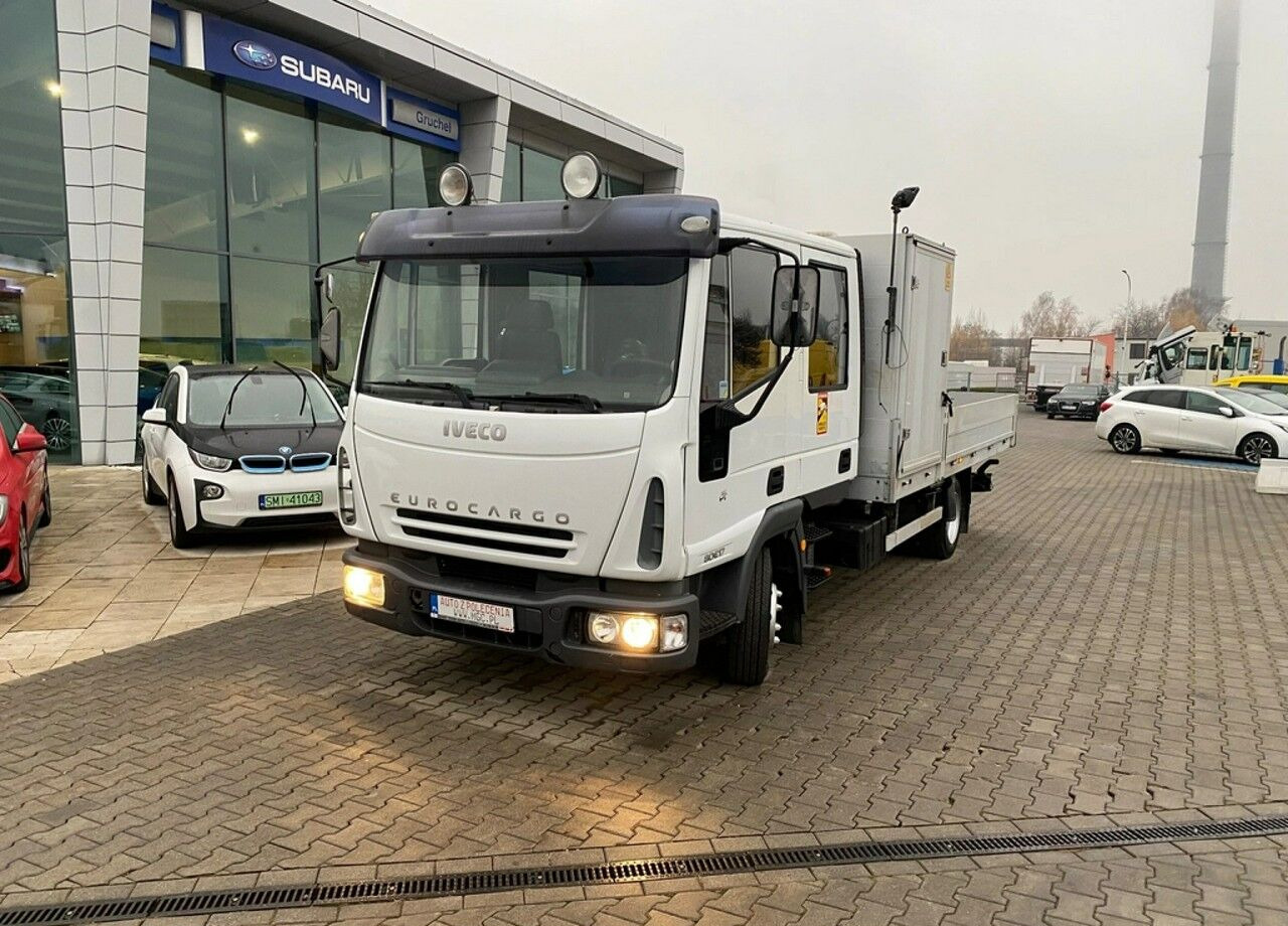 Iveco Eurocargo ML80E17 - Platforminis/ Bortinis sunkvežimis, Sunkvežimis su kranu: foto 3 Iveco Eurocargo ML80E17 - Platforminis/ Bortinis sunkvežimis, Sunkvežimis su kranu: foto 3
