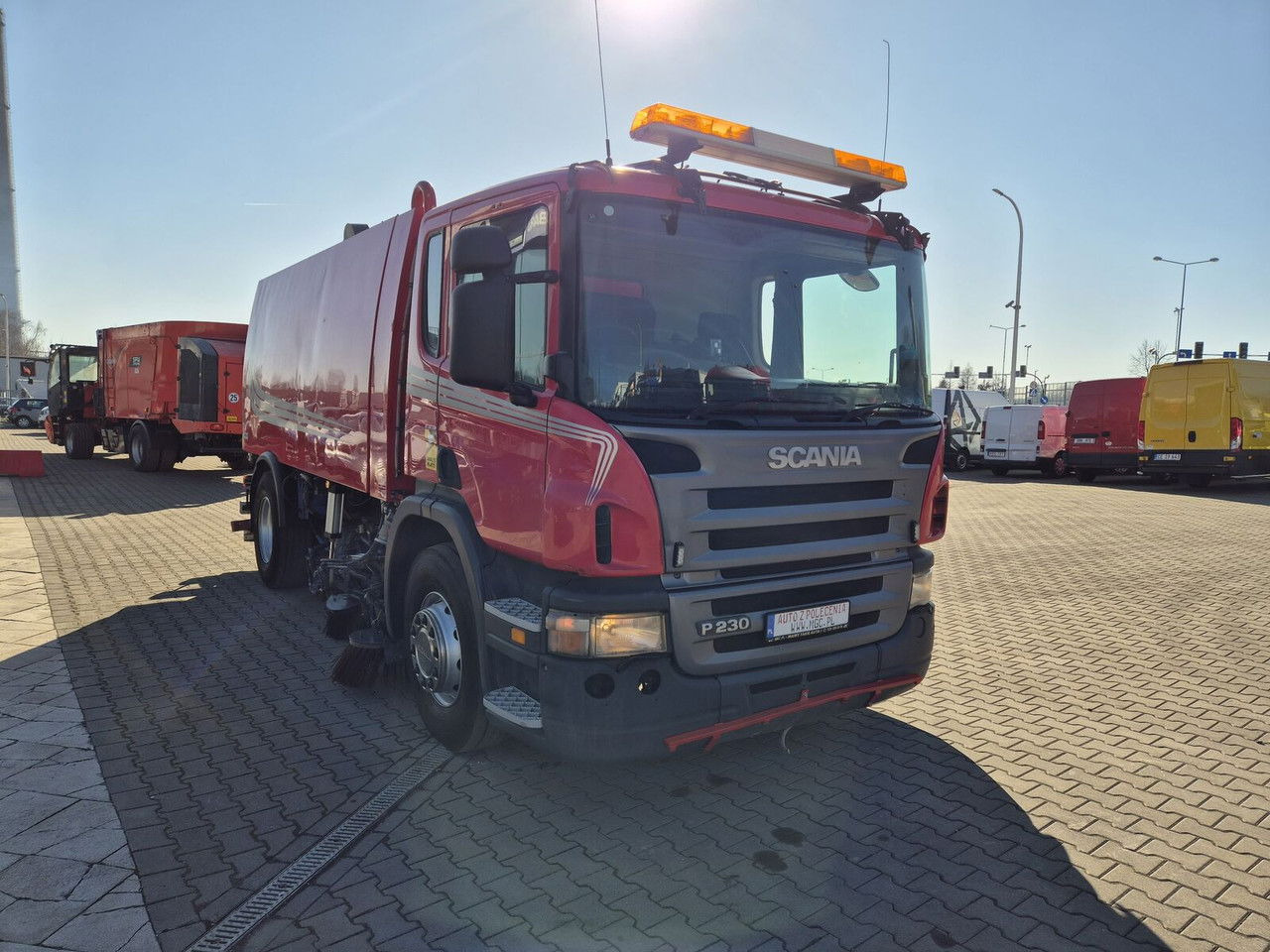 Scania P230 4X2 / Sweeper / Johnston VX800 / Sprayer / LOW Mileage / - Gatvių šlavimo mašina: foto 4 Scania P230 4X2 / Sweeper / Johnston VX800 / Sprayer / LOW Mileage / - Gatvių šlavimo mašina: foto 4