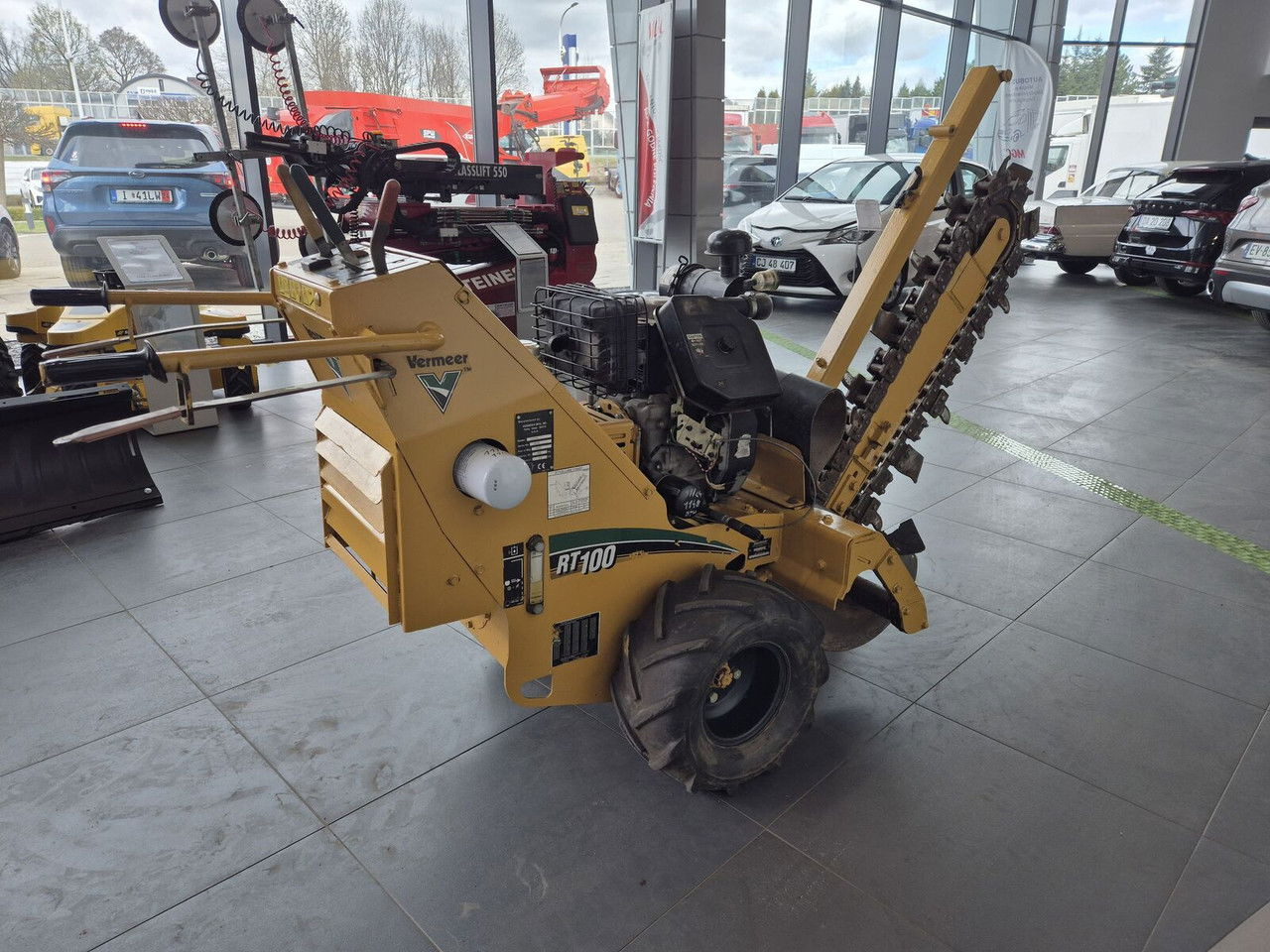 Vermeer RT 100 / Trench SAW / Mini Chain Excavator / IDE AL FOR Cables - Grioviakasė: foto 1 Vermeer RT 100 / Trench SAW / Mini Chain Excavator / IDE AL FOR Cables - Grioviakasė: foto 1