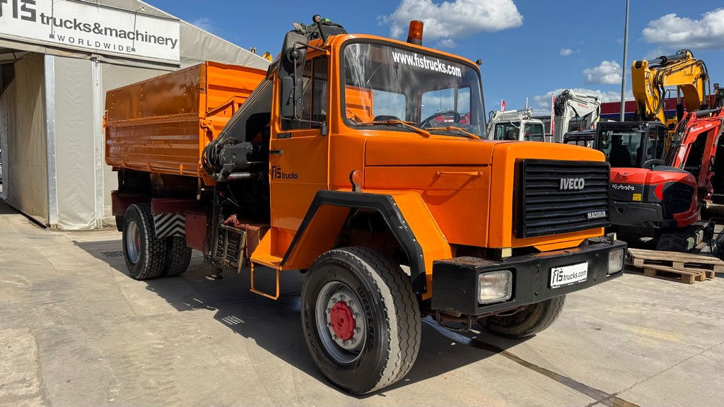 Iveco 160-23 4x4 tipper - crane 9m - Savivartis sunkvežimis: foto 3 Iveco 160-23 4x4 tipper - crane 9m - Savivartis sunkvežimis: foto 3