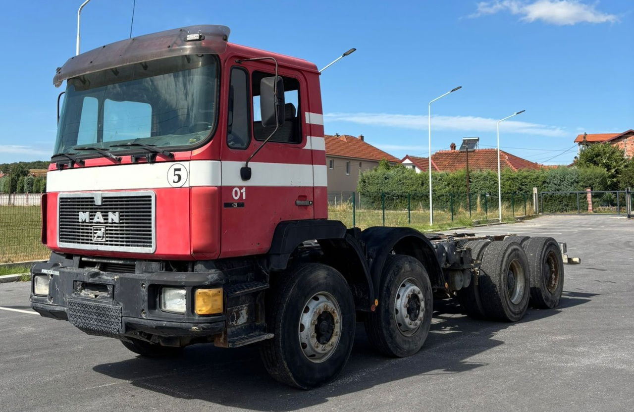 MAN 32.322 8x4 chassis - spring - Važiuoklės sunkvežimis: foto 1 MAN 32.322 8x4 chassis - spring - Važiuoklės sunkvežimis: foto 1