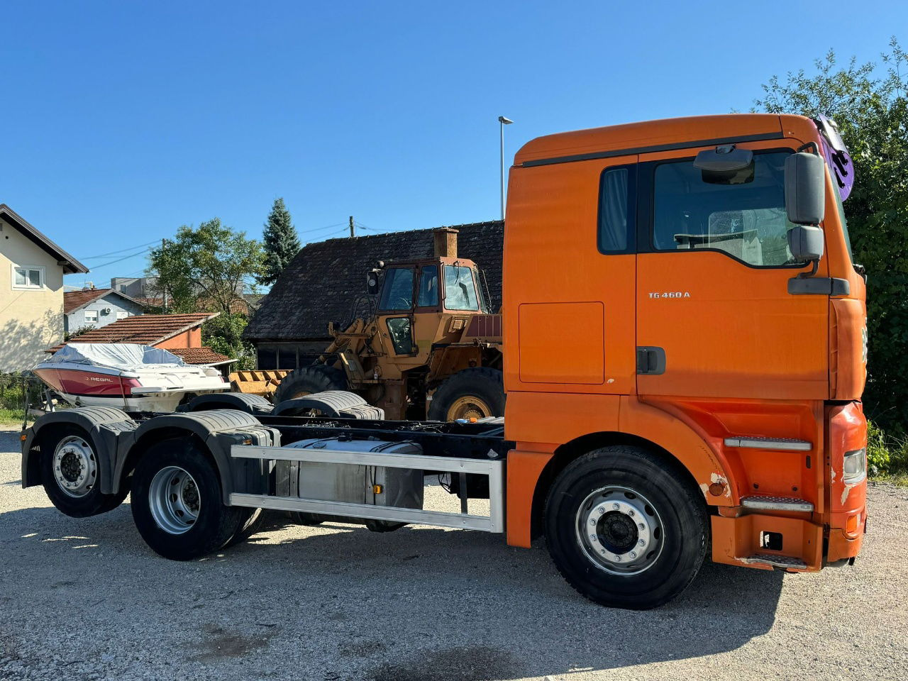 MAN TGA 26.460 6X2 chassis - lifitng axle - Važiuoklės sunkvežimis: foto 4 MAN TGA 26.460 6X2 chassis - lifitng axle - Važiuoklės sunkvežimis: foto 4