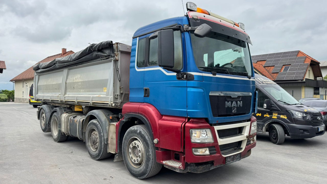 MAN TGS 35.480 8x4 HL-6 bordmatic tipper - euro 5 - Savivartis sunkvežimis: foto 4 MAN TGS 35.480 8x4 HL-6 bordmatic tipper - euro 5 - Savivartis sunkvežimis: foto 4