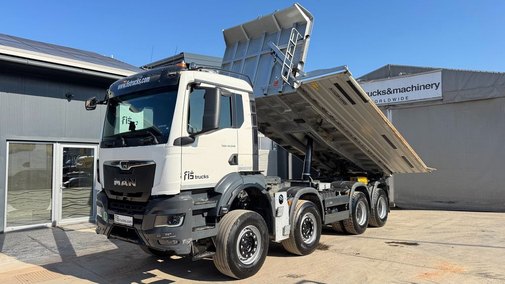 Savivartis sunkvežimis MAN TGS 41.510 8x4 Meiller bordmatic tipper - retarder - Euro 6: foto 8