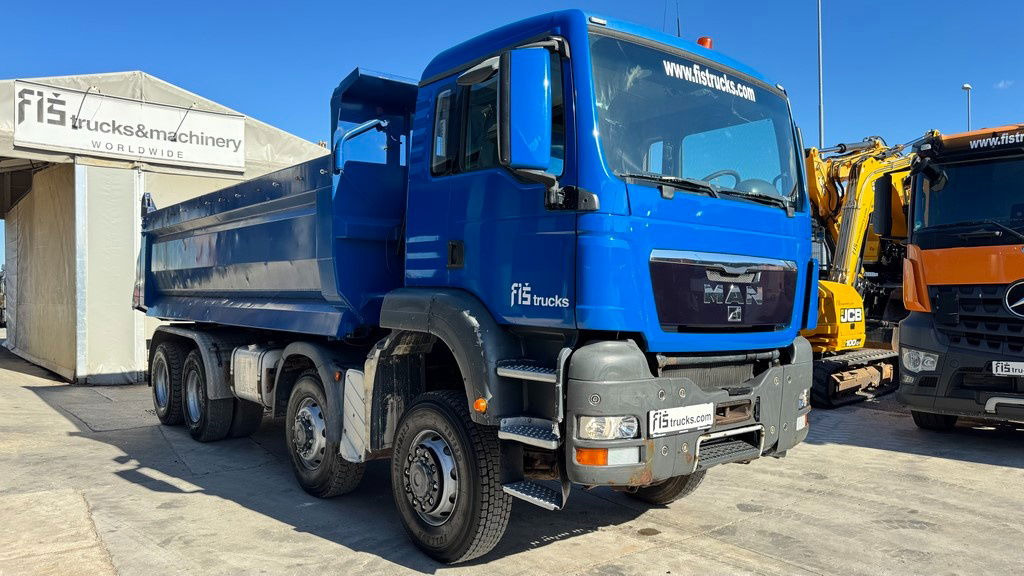 MAN TGS 41.540 8x6 dumper tipper - spring - Savivartis sunkvežimis: foto 3 MAN TGS 41.540 8x6 dumper tipper - spring - Savivartis sunkvežimis: foto 3