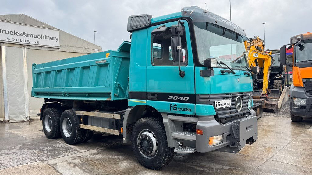 Mercedes-Benz Actros 2640 K 6x4 meiller tipper - motor brake - Savivartis sunkvežimis: foto 3 Mercedes-Benz Actros 2640 K 6x4 meiller tipper - motor brake - Savivartis sunkvežimis: foto 3