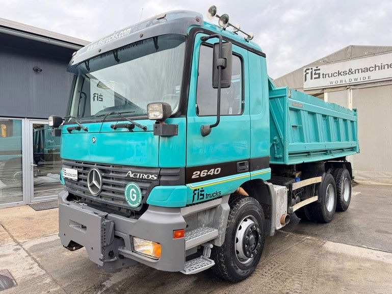 Mercedes-Benz Actros 2640 K 6x4 meiller tipper - motor brake - Savivartis sunkvežimis: foto 1 Mercedes-Benz Actros 2640 K 6x4 meiller tipper - motor brake - Savivartis sunkvežimis: foto 1