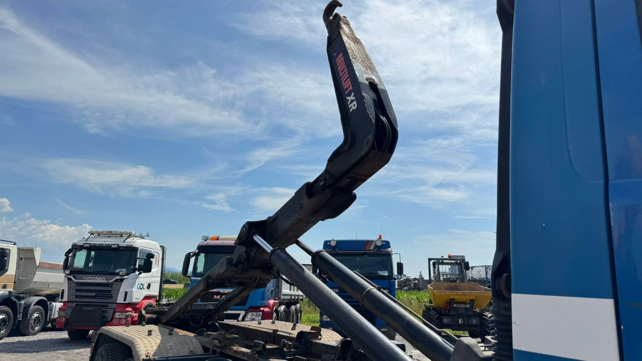 Mercedes-Benz Actros 2641 6x4 hiab abroll tipper - spring  lizingą Mercedes-Benz Actros 2641 6x4 hiab abroll tipper - spring: foto 10