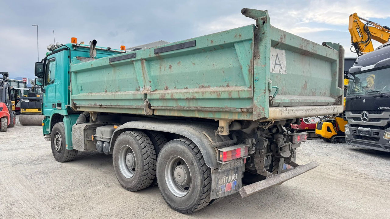 Mercedes-Benz Actros 2655 6x4 meiller bordmatic tipper - retarder - V8 - Savivartis sunkvežimis: foto 5 Mercedes-Benz Actros 2655 6x4 meiller bordmatic tipper - retarder - V8 - Savivartis sunkvežimis: foto 5