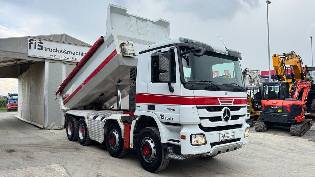 Savivartis sunkvežimis Mercedes-Benz Actros 3246 8X4 mulda tipper - retarder - hydr. back door: foto 10