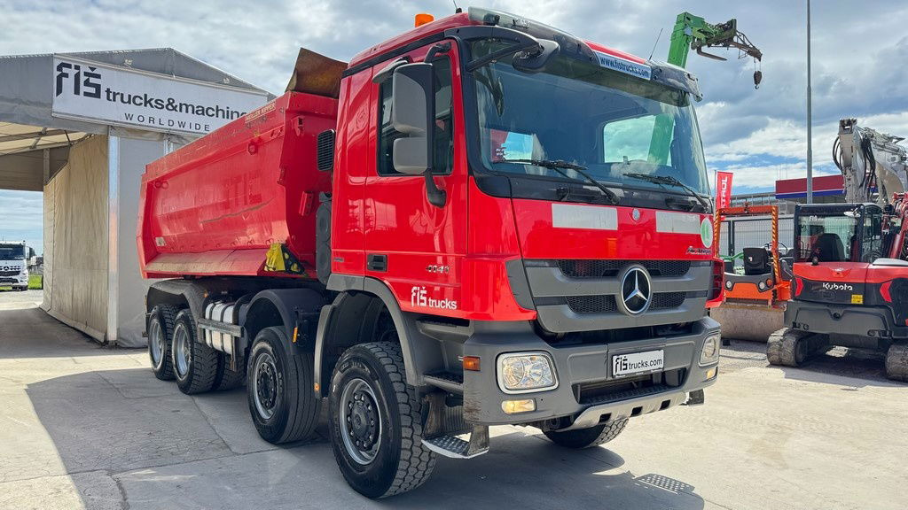 Mercedes-Benz Actros 4141 K 8x6 meiller mulda tipper - air condition - Savivartis sunkvežimis: foto 3 Mercedes-Benz Actros 4141 K 8x6 meiller mulda tipper - air condition - Savivartis sunkvežimis: foto 3