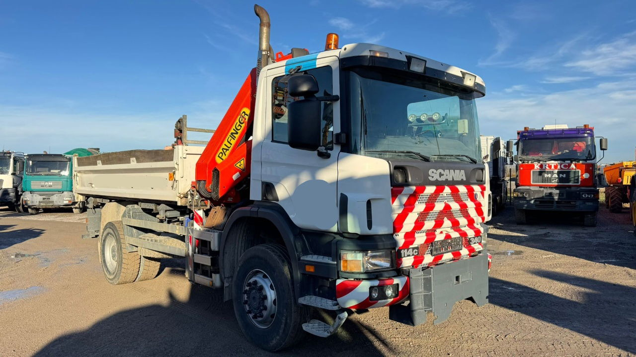 Scania P 114C 340 4x4 tipper - PK 14080 - 10.6M - 108.000km - Savivartis sunkvežimis, Sunkvežimis su kranu: foto 3 Scania P 114C 340 4x4 tipper - PK 14080 - 10.6M - 108.000km - Savivartis sunkvežimis, Sunkvežimis su kranu: foto 3