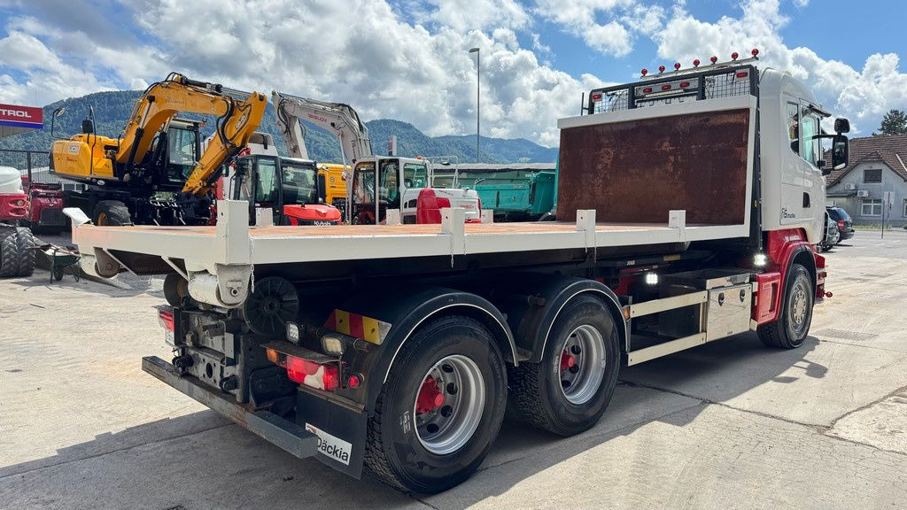 Scania R400 6x4 abroll tipper + plato - Konteineris-vežimus/ Sukeisti kūną sunkvežimis: foto 5 Scania R400 6x4 abroll tipper + plato - Konteineris-vežimus/ Sukeisti kūną sunkvežimis: foto 5