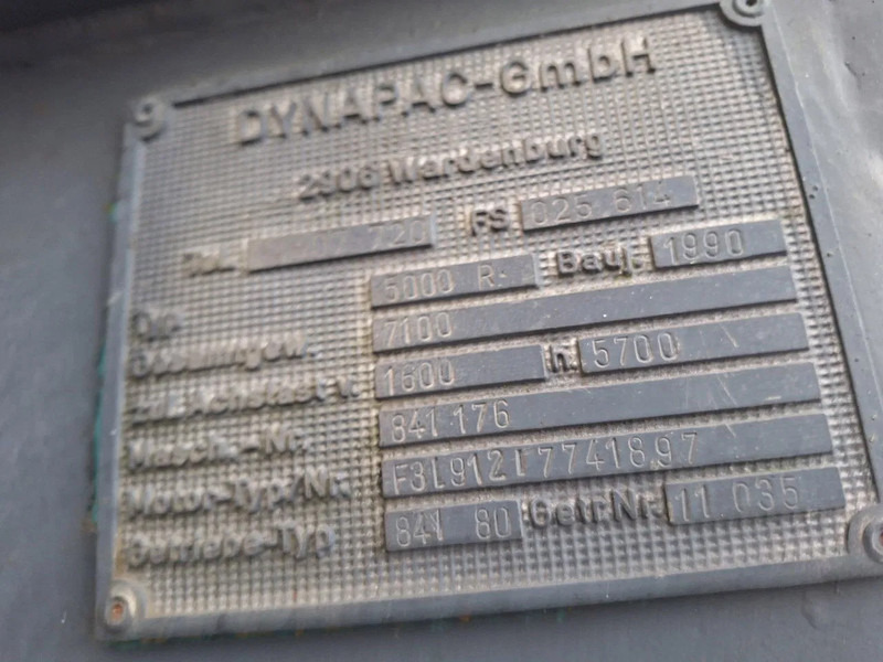 Dynapac 5000R - Asfalto mašina: foto 5 Dynapac 5000R - Asfalto mašina: foto 5