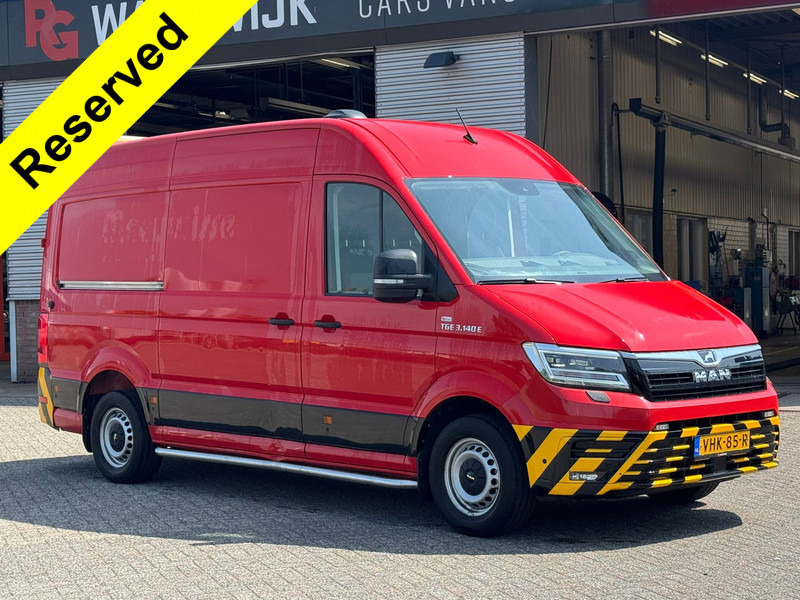 MAN TGE 3.140 E Elektrisch NIEUWE APK 11-2027 Actieradius 130 km - Krovininis mikroautobusas, Elektrinis furgonas: foto 1 MAN TGE 3.140 E Elektrisch NIEUWE APK 11-2027 Actieradius 130 km - Krovininis mikroautobusas, Elektrinis furgonas: foto 1