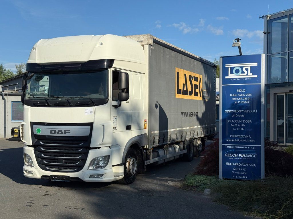 DAF XF440 EURO 6 6x2 - Tentinis sunkvežimis: foto 1 DAF XF440 EURO 6 6x2 - Tentinis sunkvežimis: foto 1