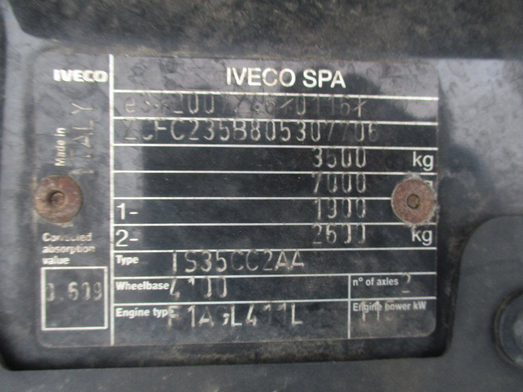 Furgonas šaldytuvas Iveco Daily 35C16: foto 11