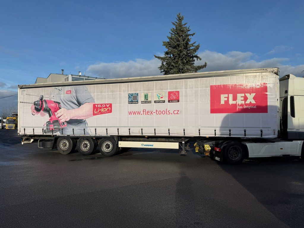 Krone SD - Tentinė puspriekabė: foto 2 Krone SD - Tentinė puspriekabė: foto 2