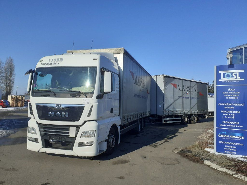 MAN TGX24.510 EURO 6 6x2 + Wecon - Tentinis sunkvežimis: foto 1 MAN TGX24.510 EURO 6 6x2 + Wecon - Tentinis sunkvežimis: foto 1
