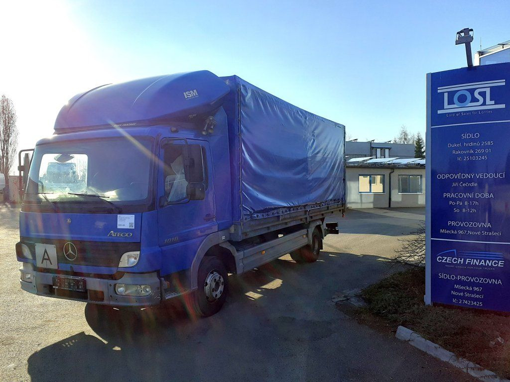 Mercedes-Benz 1018 Atego EURO 3 - Tentinis sunkvežimis: foto 1 Mercedes-Benz 1018 Atego EURO 3 - Tentinis sunkvežimis: foto 1