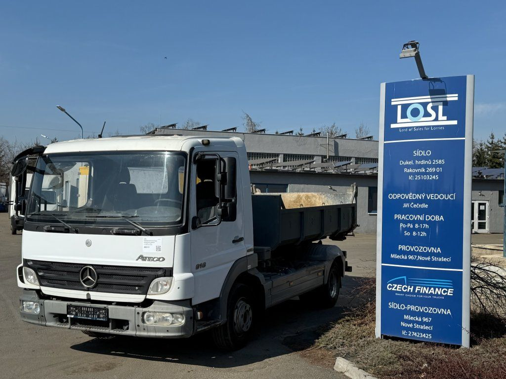 Mercedes-Benz 916 Atego EURO 4 - Hook-lift sunkvežimis: foto 1 Mercedes-Benz 916 Atego EURO 4 - Hook-lift sunkvežimis: foto 1