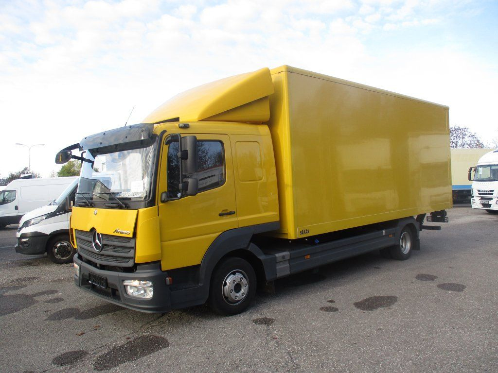 Mercedes-Benz Atego 210, Liege - Furgonas su krovinių dėže: foto 1 Mercedes-Benz Atego 210, Liege - Furgonas su krovinių dėže: foto 1