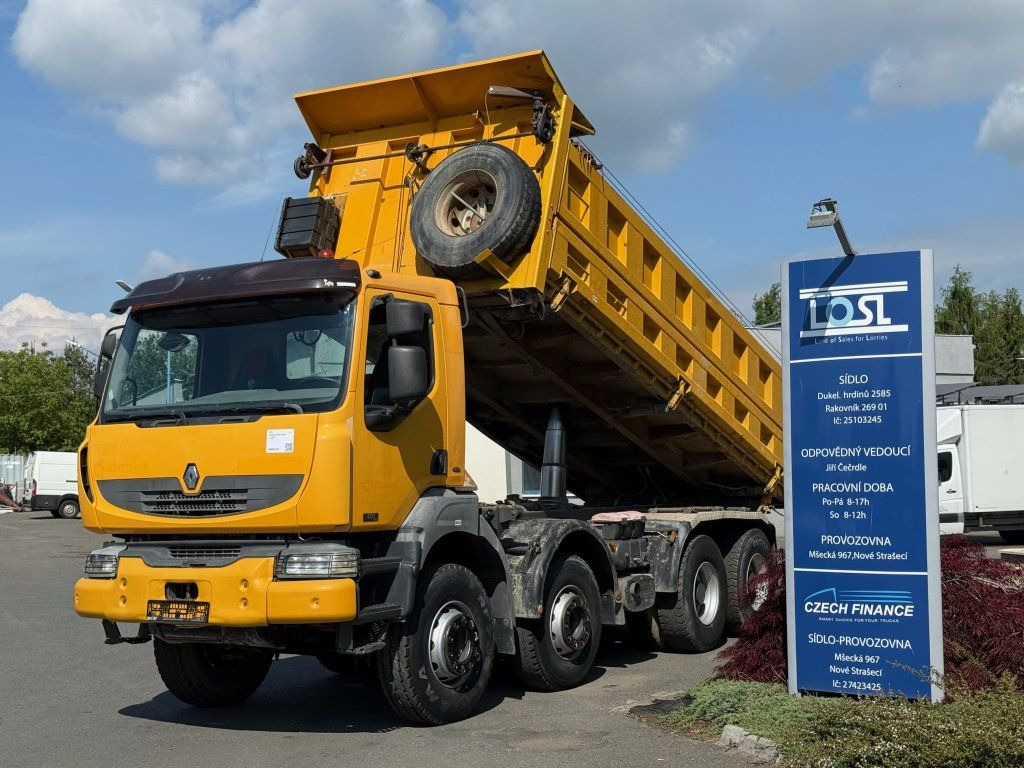 Renault Kerax 420 S3 8x4 EURO 3 - Savivartis sunkvežimis: foto 1 Renault Kerax 420 S3 8x4 EURO 3 - Savivartis sunkvežimis: foto 1