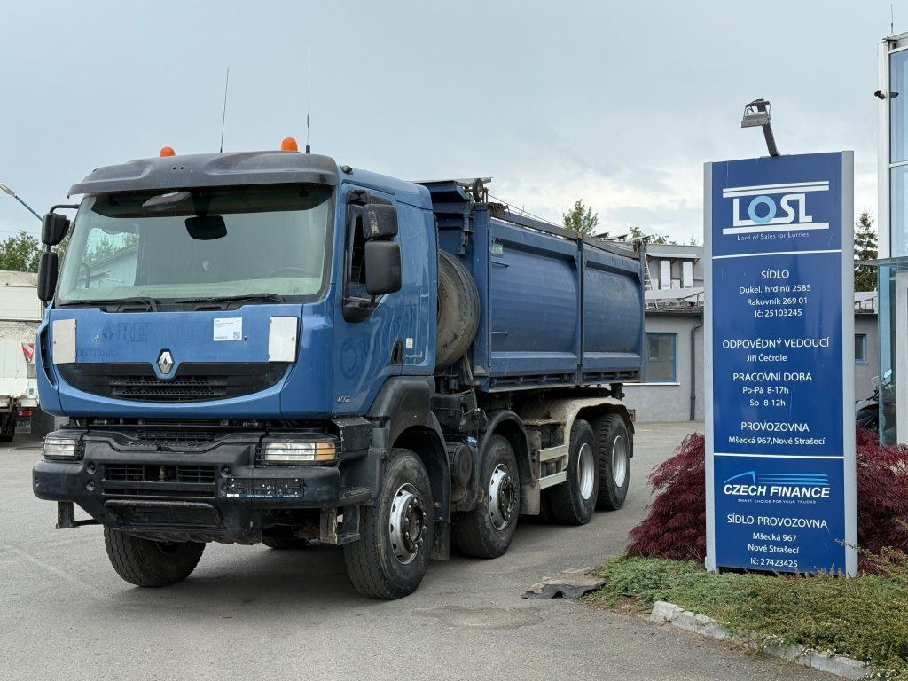 Renault Kerax 450 S3 8x4 EURO 4 - Savivartis sunkvežimis: foto 3 Renault Kerax 450 S3 8x4 EURO 4 - Savivartis sunkvežimis: foto 3