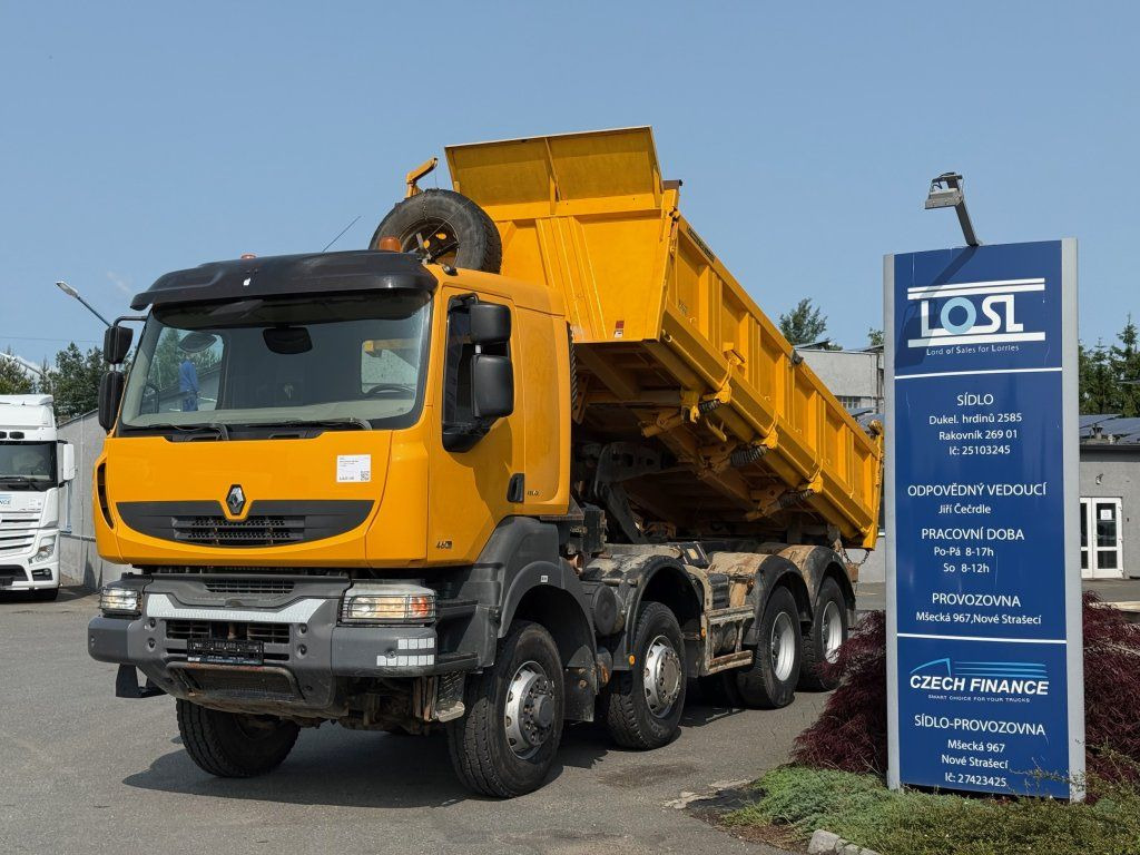 Renault Kerax 460 8x6 EURO 5 - Savivartis sunkvežimis: foto 1 Renault Kerax 460 8x6 EURO 5 - Savivartis sunkvežimis: foto 1