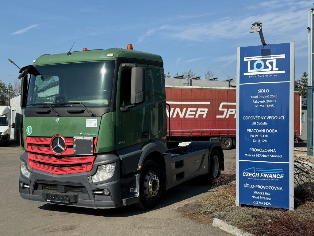 Mercedes-Benz 1843 Actros ADR FL, EX/II, EX/III, AT - Vilkikas: foto 1 Mercedes-Benz 1843 Actros ADR FL, EX/II, EX/III, AT - Vilkikas: foto 1