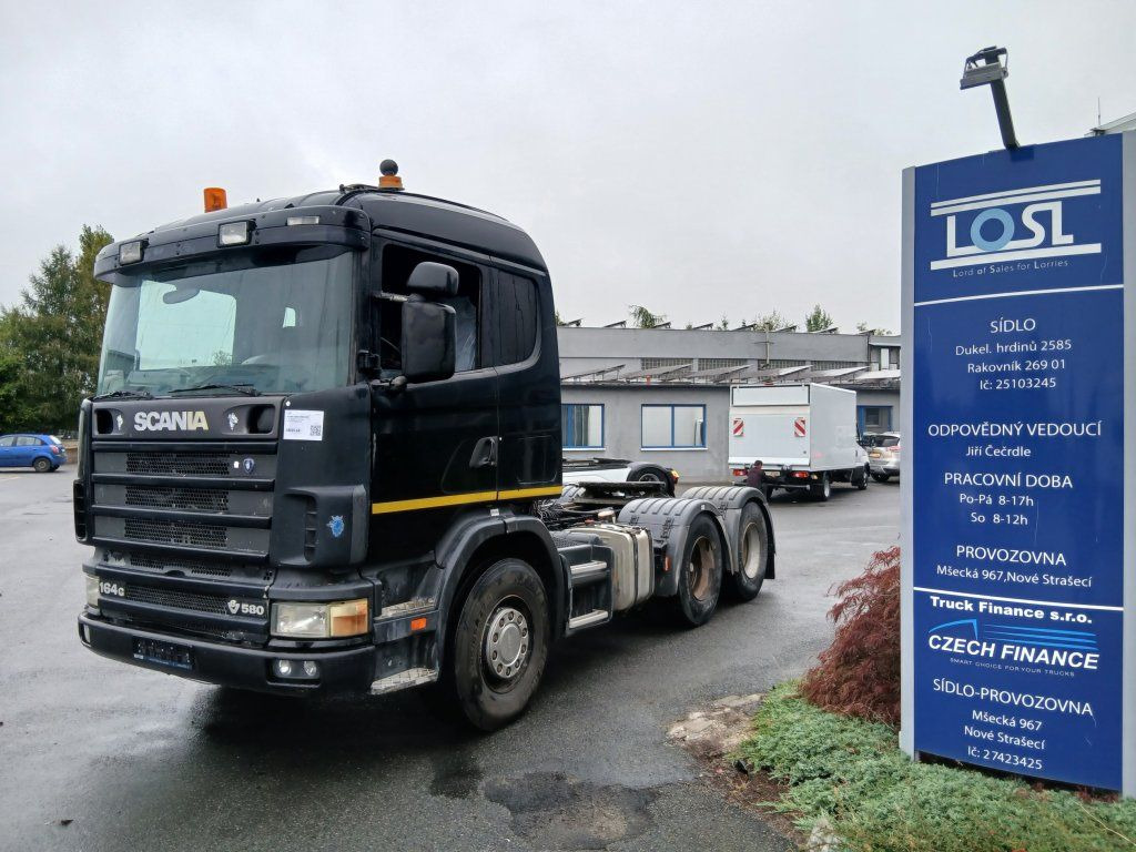 Scania R580 V8 6x4 EURO 3 - Vilkikas: foto 1 Scania R580 V8 6x4 EURO 3 - Vilkikas: foto 1