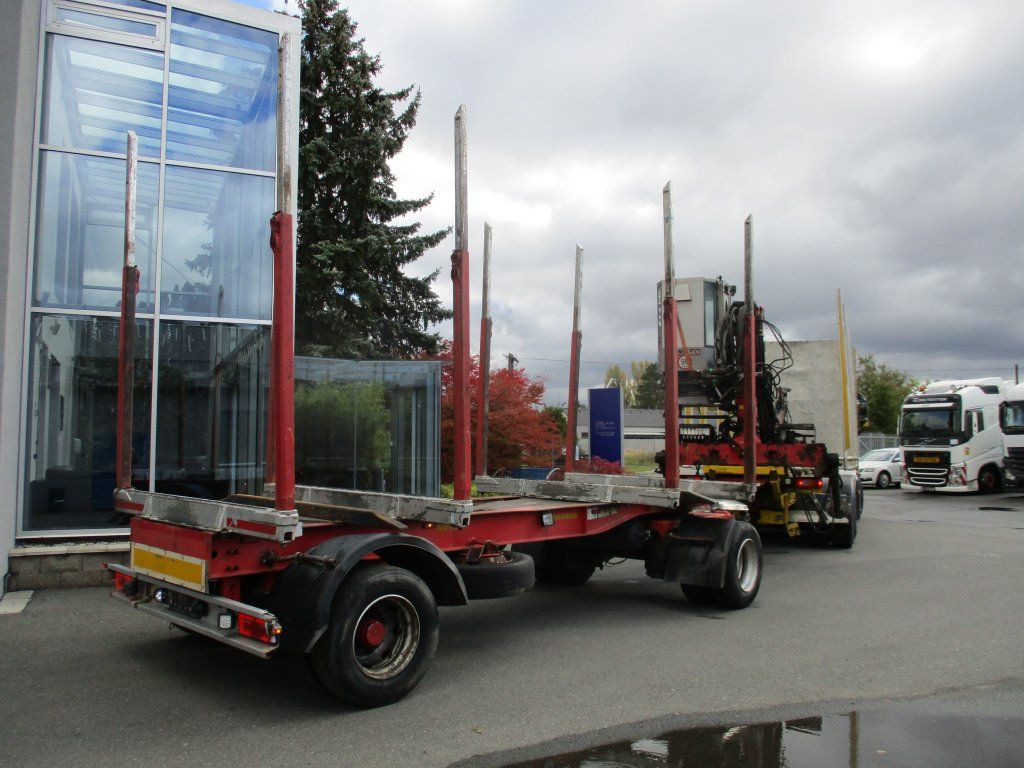 Volvo FH 16 750 6x4 + Fliegl - Miškovežis, Sunkvežimis su kranu: foto 5 Volvo FH 16 750 6x4 + Fliegl - Miškovežis, Sunkvežimis su kranu: foto 5