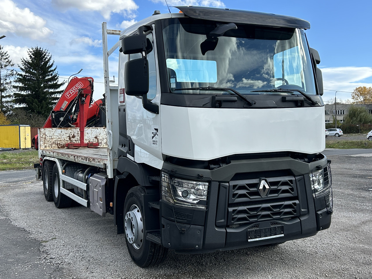RENAULT C380 6X4 / FASSI F215A + REMOTE / ROTATOR - Sunkvežimis su kranu: foto 5 RENAULT C380 6X4 / FASSI F215A + REMOTE / ROTATOR - Sunkvežimis su kranu: foto 5