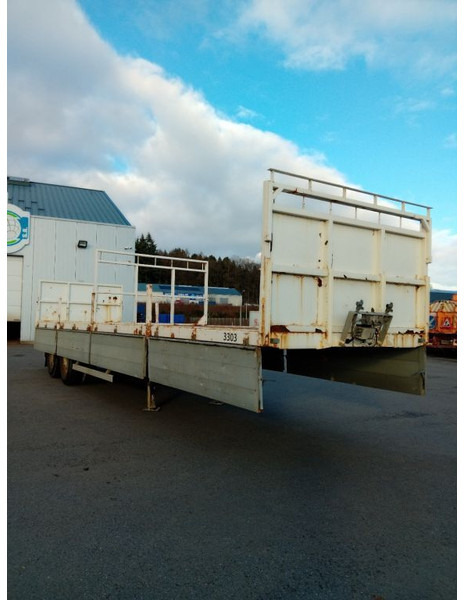Trailor 2 axles / Full steel - rail side/ridelles - Platforminė/ Bortinė puspriekabė: foto 3 Trailor 2 axles / Full steel - rail side/ridelles - Platforminė/ Bortinė puspriekabė: foto 3