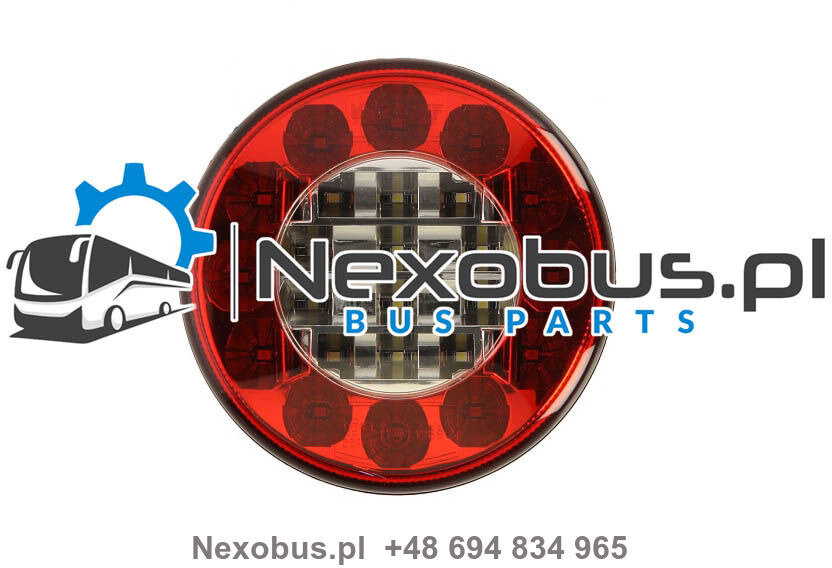 Lampa tył cofania, przeciwmgielna LED Vanhool T915 T916 T917 - Galinis žibintas - Autobusas: foto 1 Lampa tył cofania, przeciwmgielna LED Vanhool T915 T916 T917 - Galinis žibintas - Autobusas: foto 1