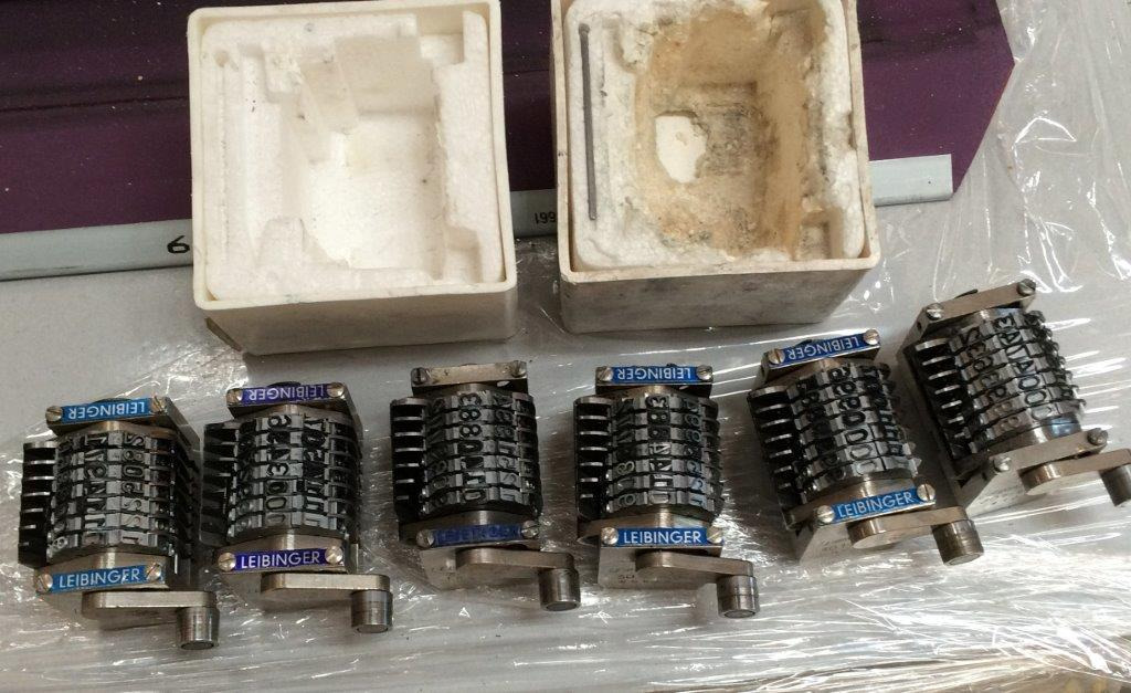 Atsarginės dalys - Spausdinimo mašina Leibinger numbering units Grade or cross-setting for Heidelberg GTO 46/52 or Speedmaster 52: foto 9