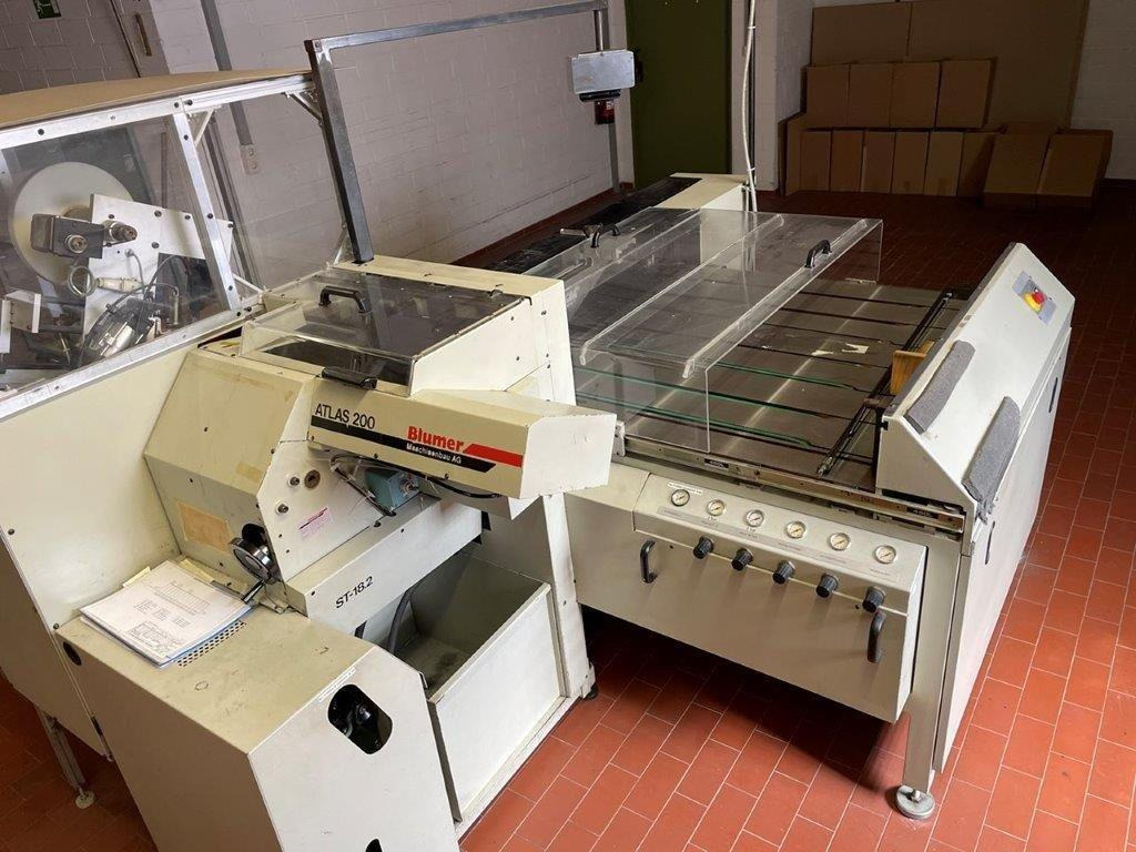 Blumer Atlas 200 label punch with Strip feeder and tape unit SE 18.4 - Spausdinimo mašina: foto 1 Blumer Atlas 200 label punch with Strip feeder and tape unit SE 18.4 - Spausdinimo mašina: foto 1