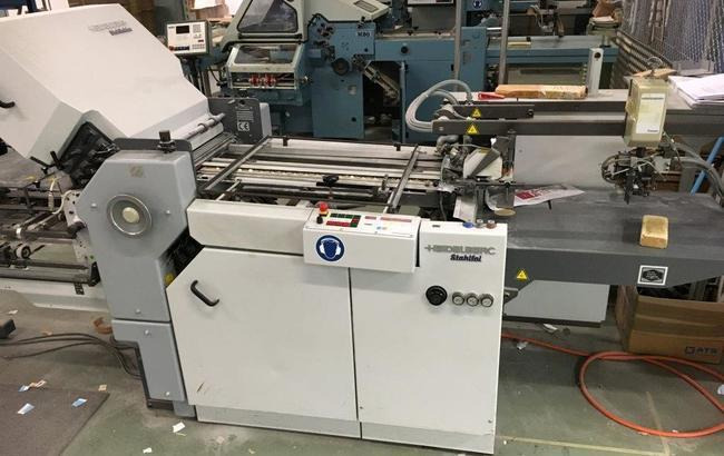 Heidelberg / Stahl Ti 52-6-KBK-Fi-SAK 56 buckle plate folding machine - Lankstymo mašina: foto 2 Heidelberg / Stahl Ti 52-6-KBK-Fi-SAK 56 buckle plate folding machine - Lankstymo mašina: foto 2