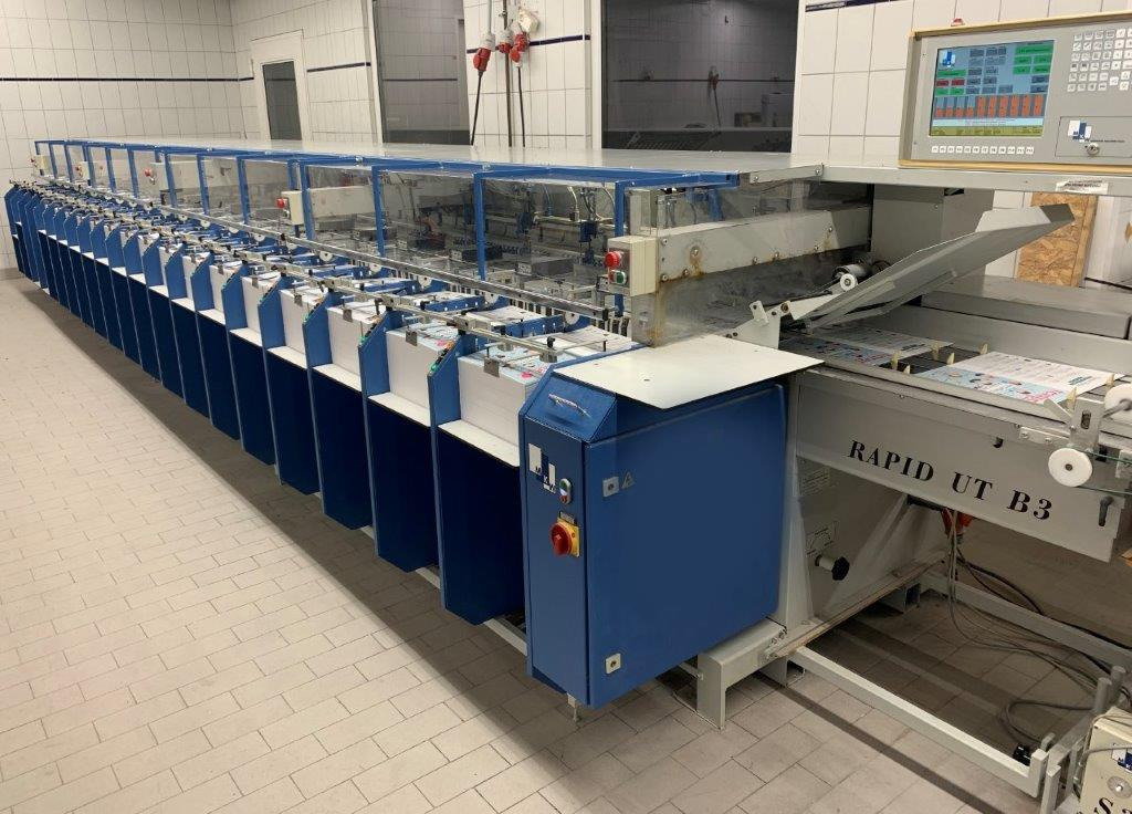 MKW UT with 20 gathering stations and stapling / folding / cutting unit - Spausdinimo mašina: foto 1 MKW UT with 20 gathering stations and stapling / folding / cutting unit - Spausdinimo mašina: foto 1