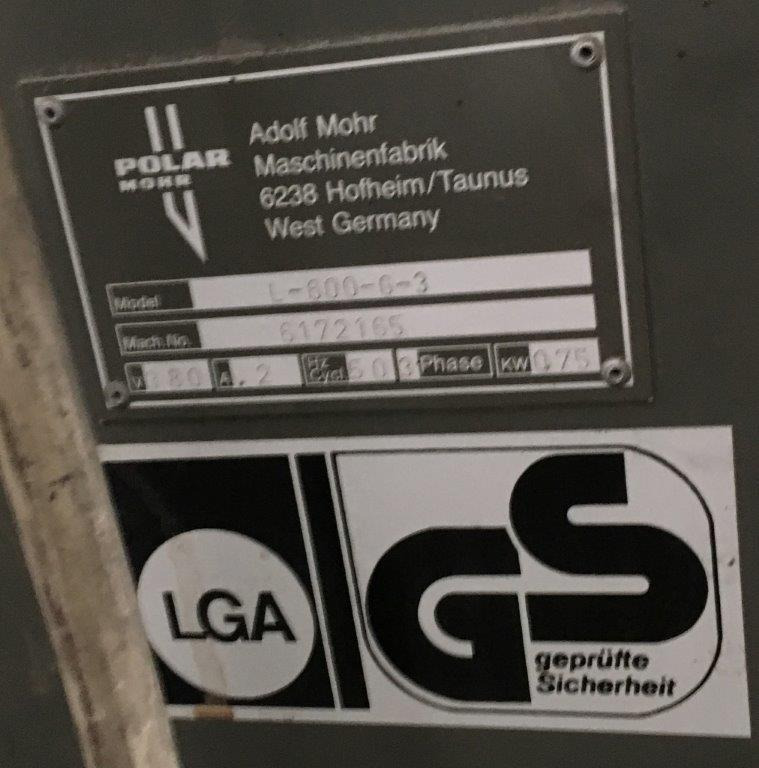 Pilelifter Polar Mohr L 600-G-3 with adjustable Forks - Spausdinimo mašina: foto 2 Pilelifter Polar Mohr L 600-G-3 with adjustable Forks - Spausdinimo mašina: foto 2