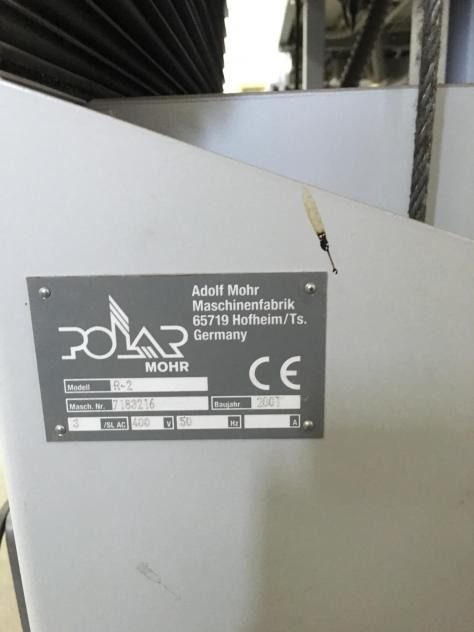 Polar Mohr 78 ED high speed cutter - Popieriaus pjaustymo mašina: foto 3 Polar Mohr 78 ED high speed cutter - Popieriaus pjaustymo mašina: foto 3