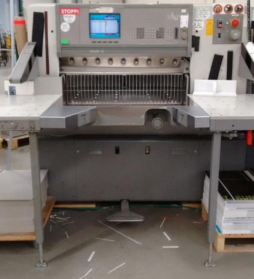 Polar Mohr 92 ED Half Format Snow Line - Popieriaus pjaustymo mašina: foto 2 Polar Mohr 92 ED Half Format Snow Line - Popieriaus pjaustymo mašina: foto 2