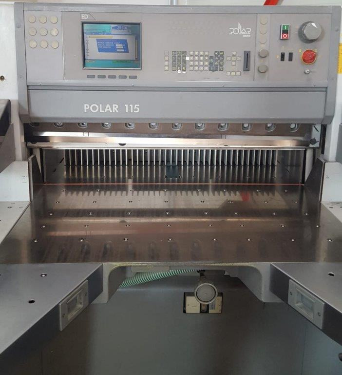 Popieriaus pjaustymo mašina Polar Mohr High Speed Cutter Polar 115 ED: foto 6