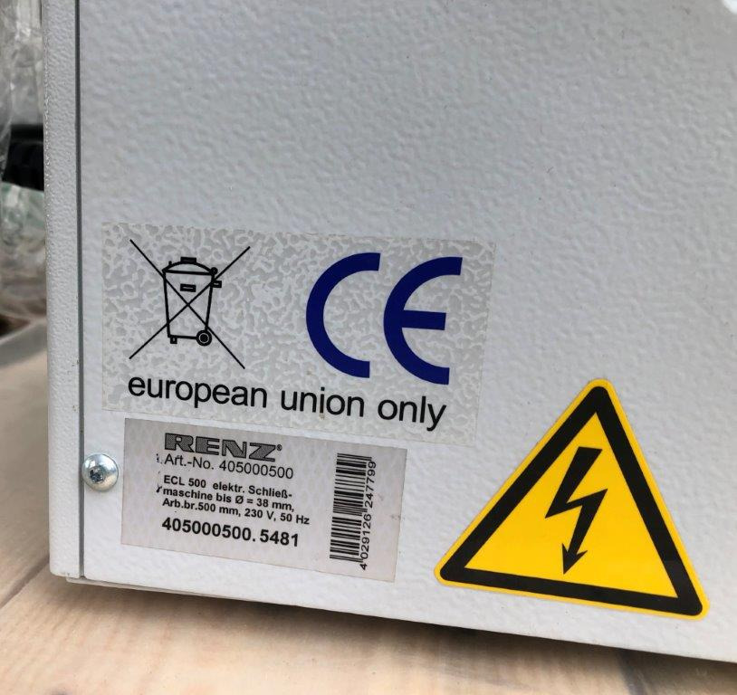 Renz ECL 500 electric closing machine for wire comb bindings - Įrišimo mašina: foto 2 Renz ECL 500 electric closing machine for wire comb bindings - Įrišimo mašina: foto 2