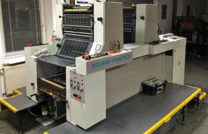 Roland Practica PRZ 00 two-color offset press - Ofsetinės spaudos mašina: foto 1 Roland Practica PRZ 00 two-color offset press - Ofsetinės spaudos mašina: foto 1