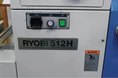 Two colors Ryobi 512 H - Ofsetinės spaudos mašina: foto 2 Two colors Ryobi 512 H - Ofsetinės spaudos mašina: foto 2